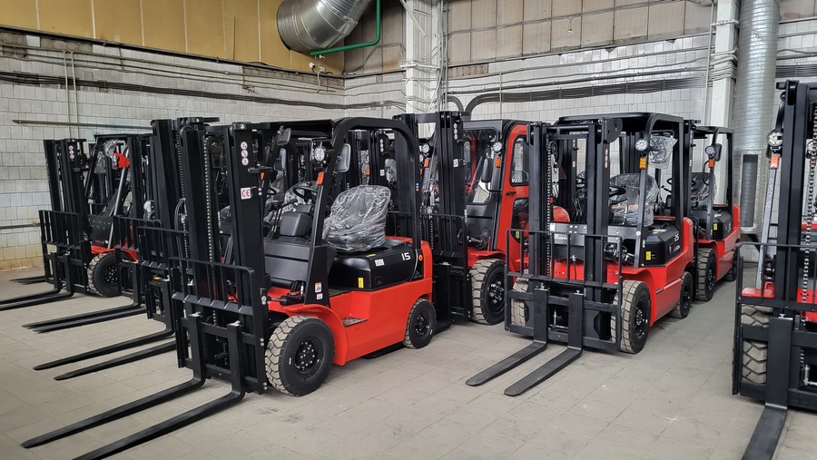 Тест-драйв складской техники на нашем складе в Арзамасе