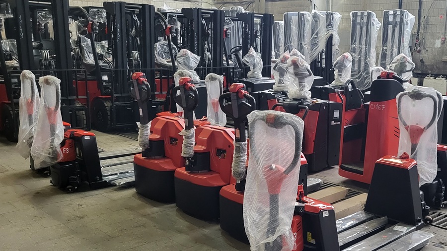 Тест-драйв складской техники на нашем складе в Арзамасе