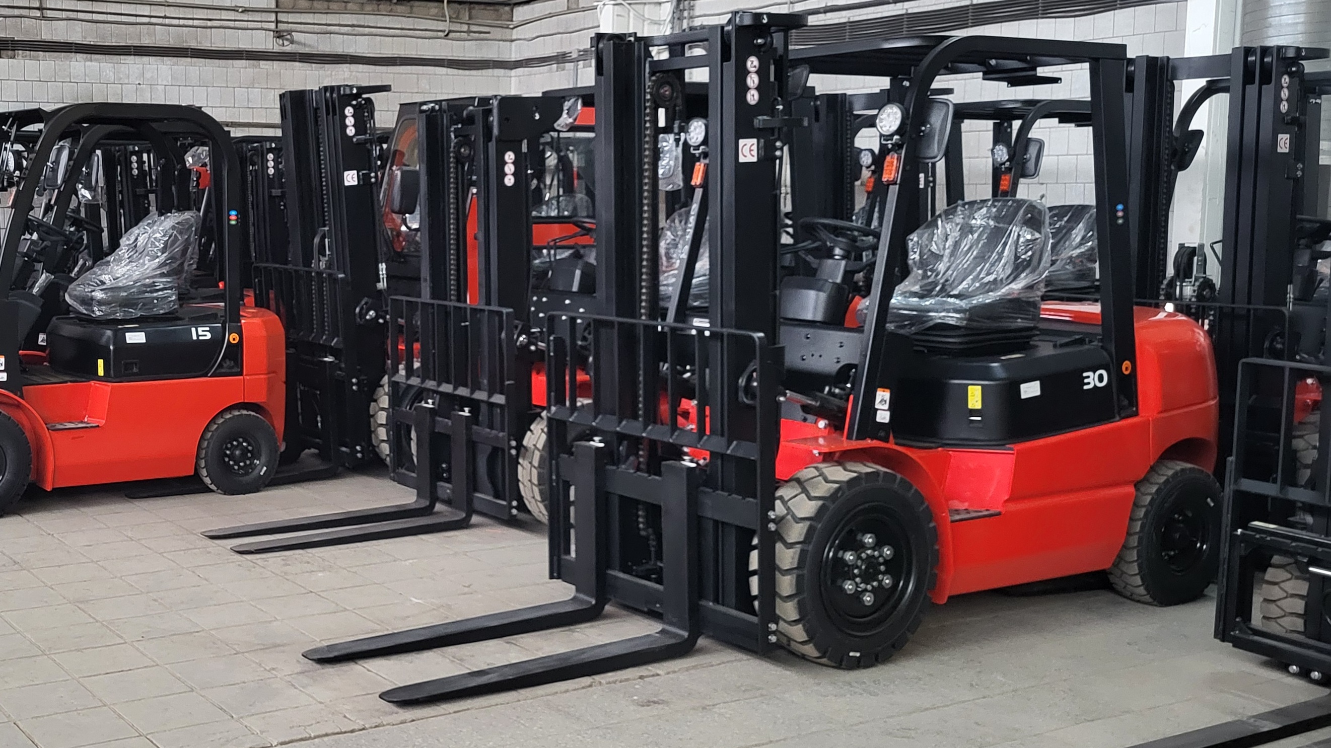 Тест-драйв складской техники на нашем складе в Арзамасе