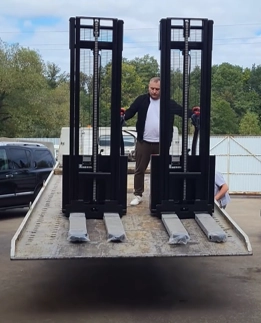 Тест-драйв складской техники на нашем складе в Арзамасе